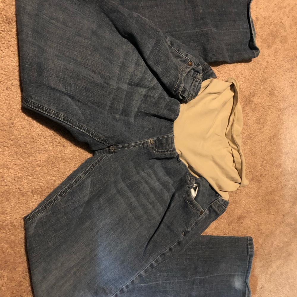 Size XL maternity jeans